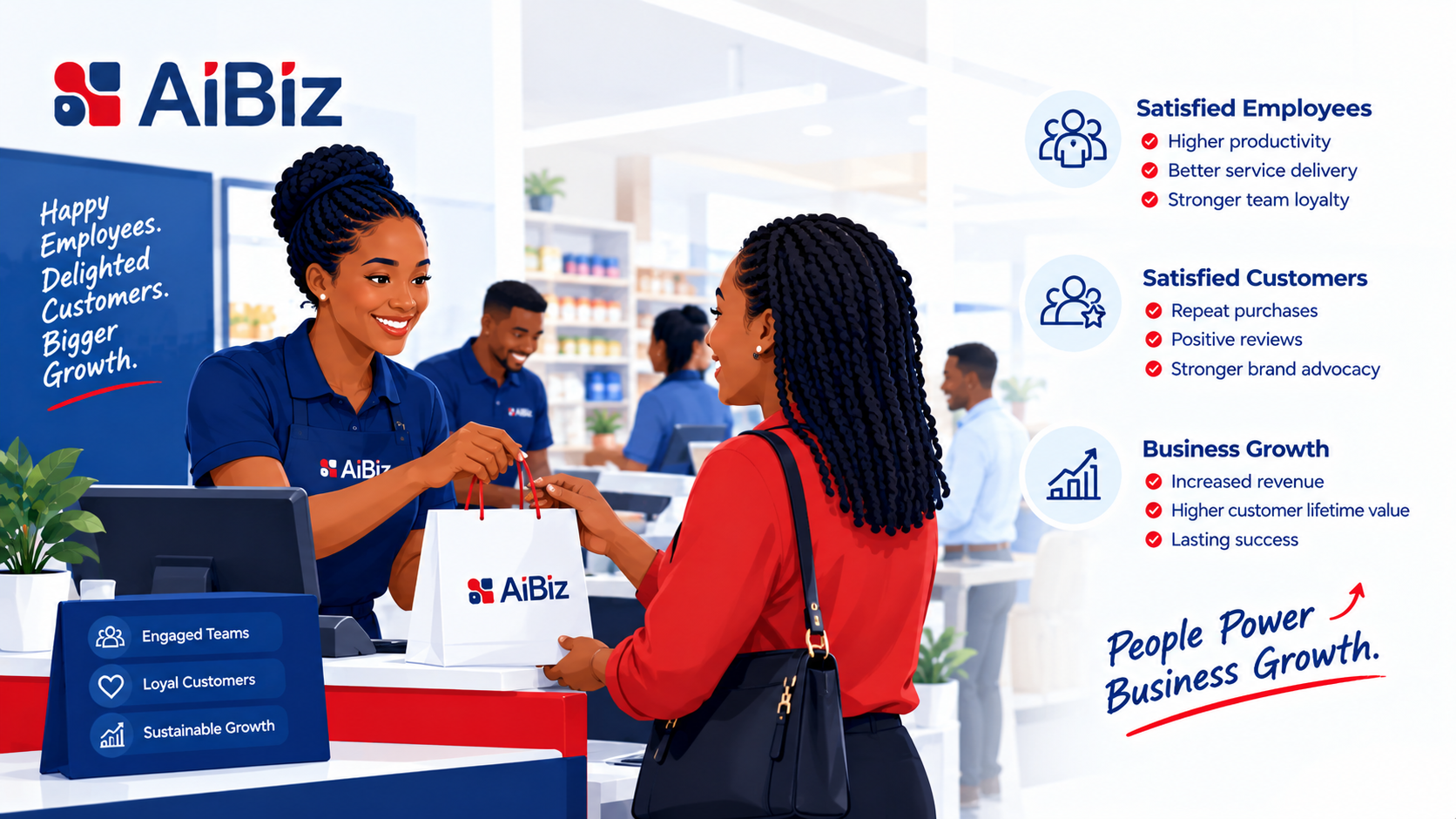 How Employee and Customer Satisfaction Drive Business Growth